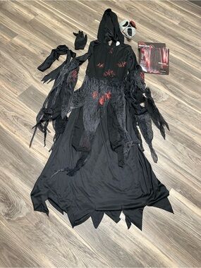 Fun World Scream Bloody Bling Ghost Face Adult Costume